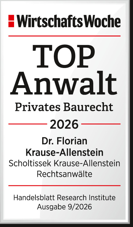 TOP Anwalt 2025 - Dr. Florian Krause-Allenstein